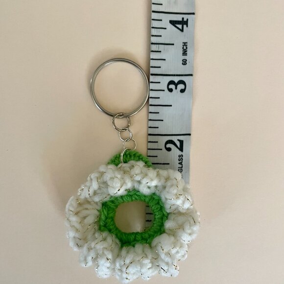 2 Handmade Keychain, Lightweight Charms, Backpack Charms, Crochet Gift Set - Picture 9 of 12